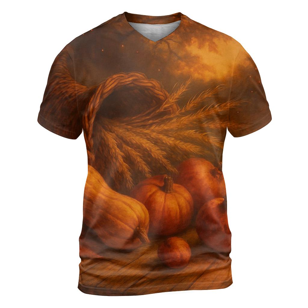 Silent Cornucopia Twilight unique graphic print tees