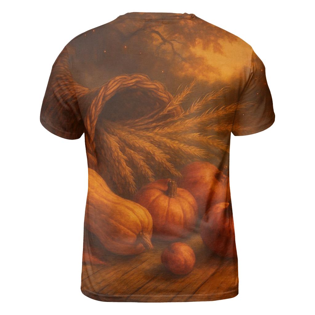 Silent Cornucopia Twilight unique graphic print tees