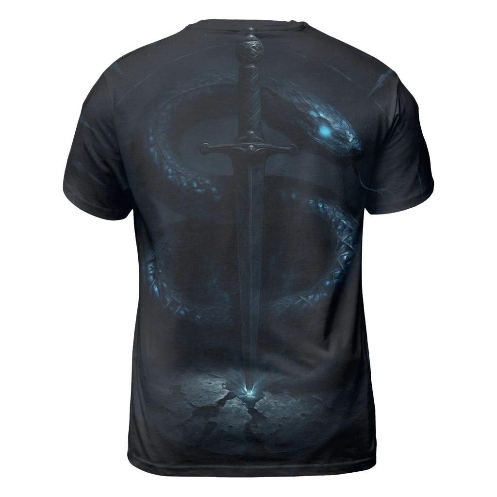Serpent Of The Hollow Moon trendy printed shirt styles