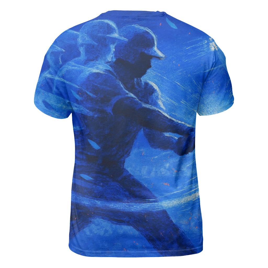 Arc Of The Blue Jays Swing designer pattern shirts