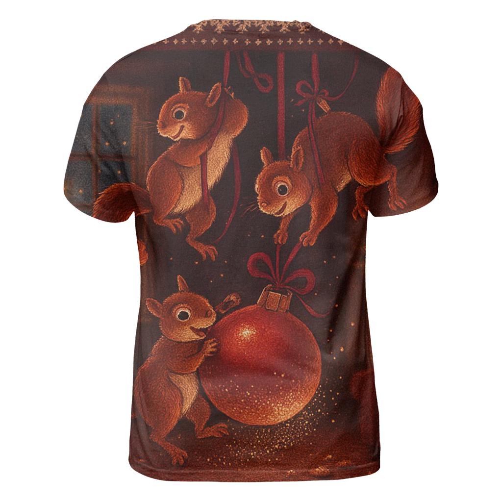 Mischievous Ornament Heist statement graphic shirts