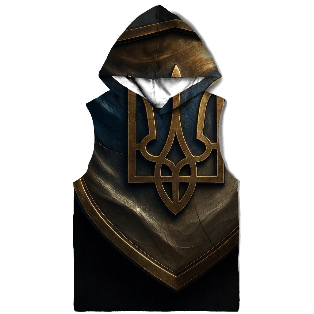 Golden Metallic Standard embroidered hoodies