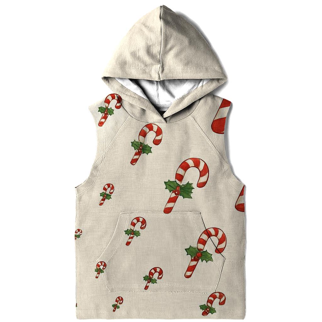 Candy Cane Progression On Ivory Background hoodies fashion