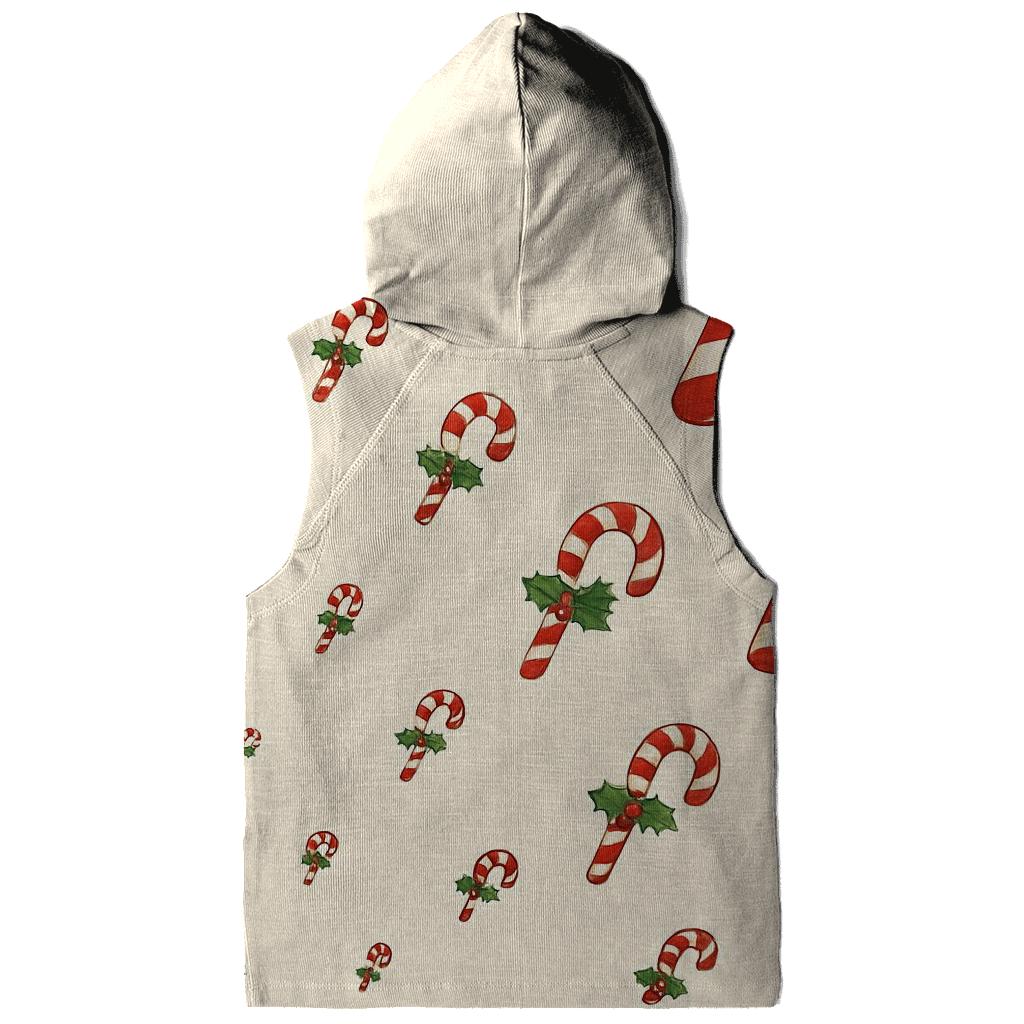 Candy Cane Progression On Ivory Background hoodies fashion