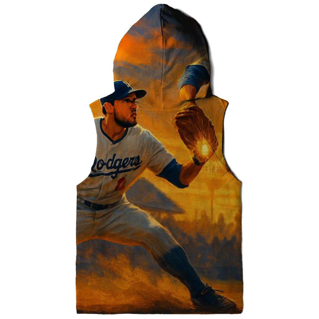 Sunset Double Play embroidered hoodies