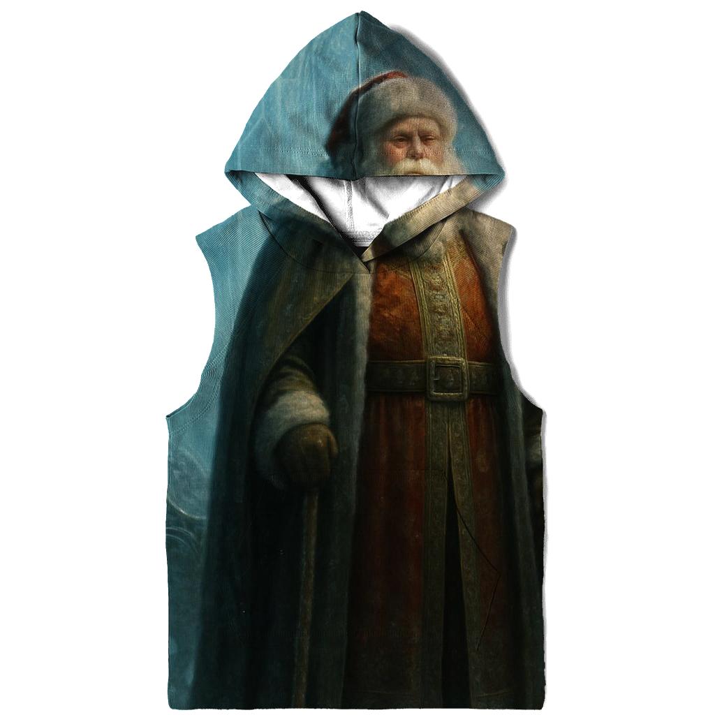 Frosted Sentinel Santa hoodie trends