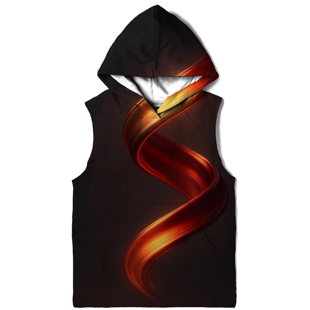 Sunset Helix Drift printed hoodies