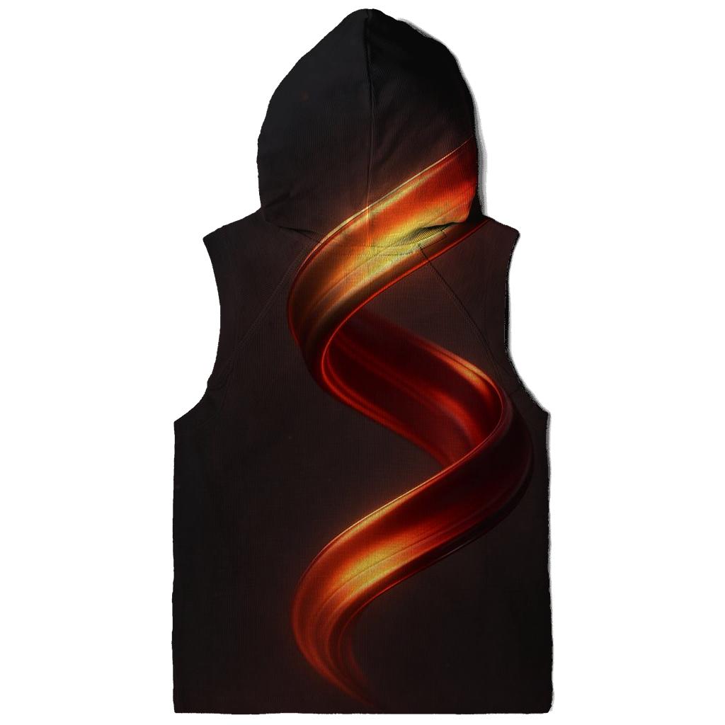 Sunset Helix Drift printed hoodies