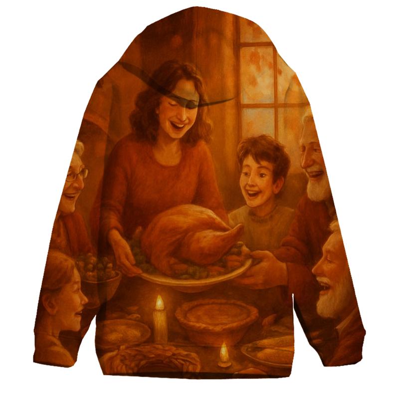 Golden Hearth Gathering embroidered hoodies