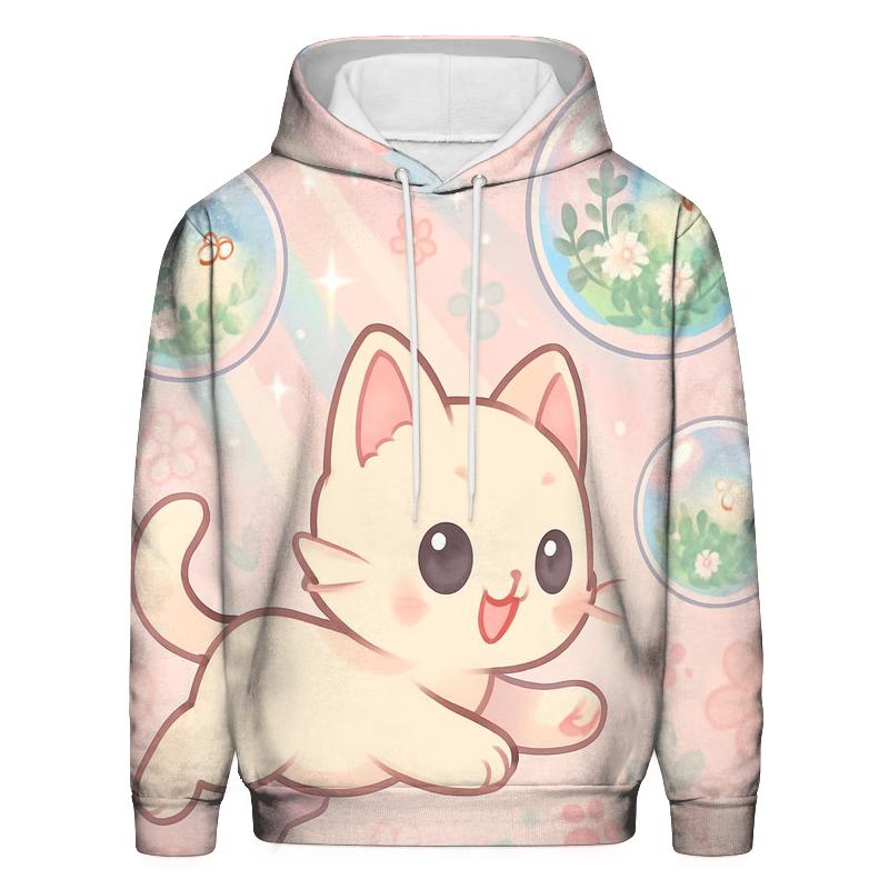 Bubble Garden Playtime pullover hoodies