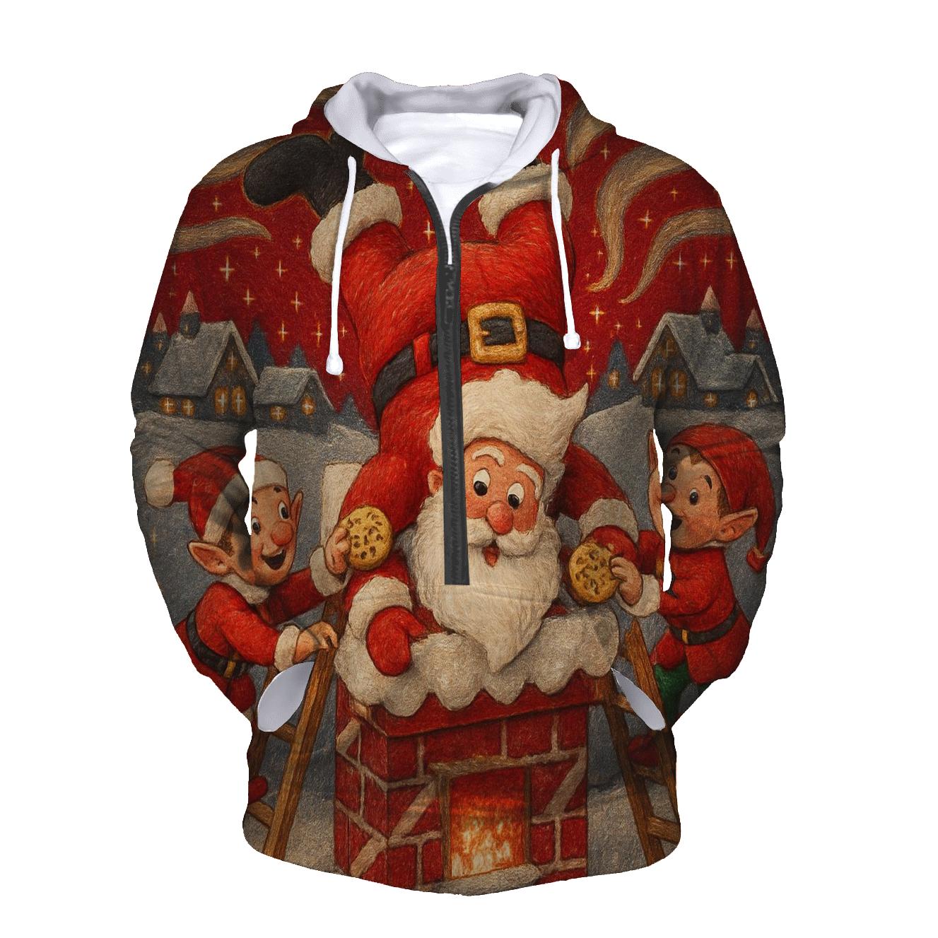 Santas Chimney Jam pullover hoodies