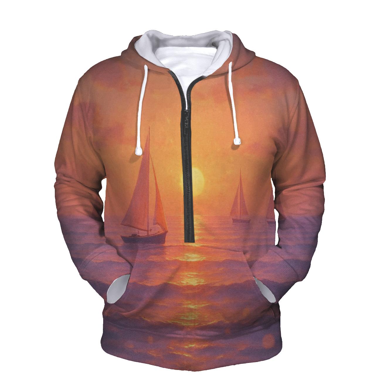 Coral Harbor Twilight hoodie styles