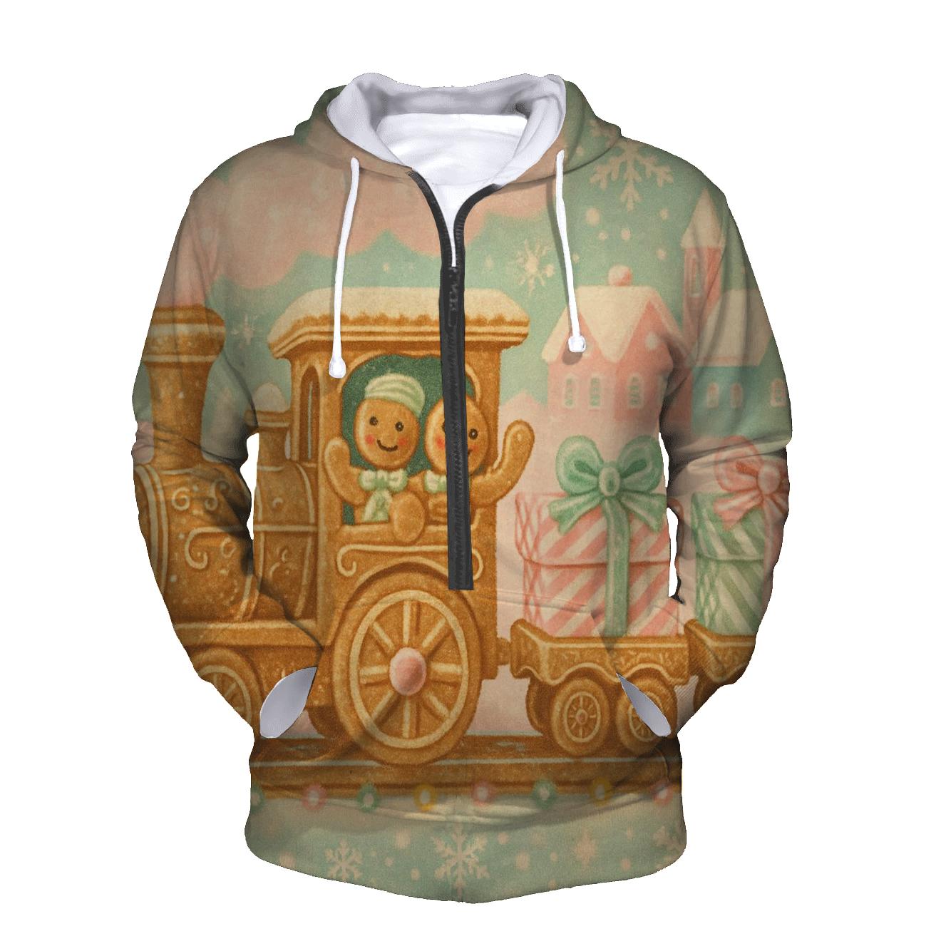 Gingerbread Train Express hoodie designs