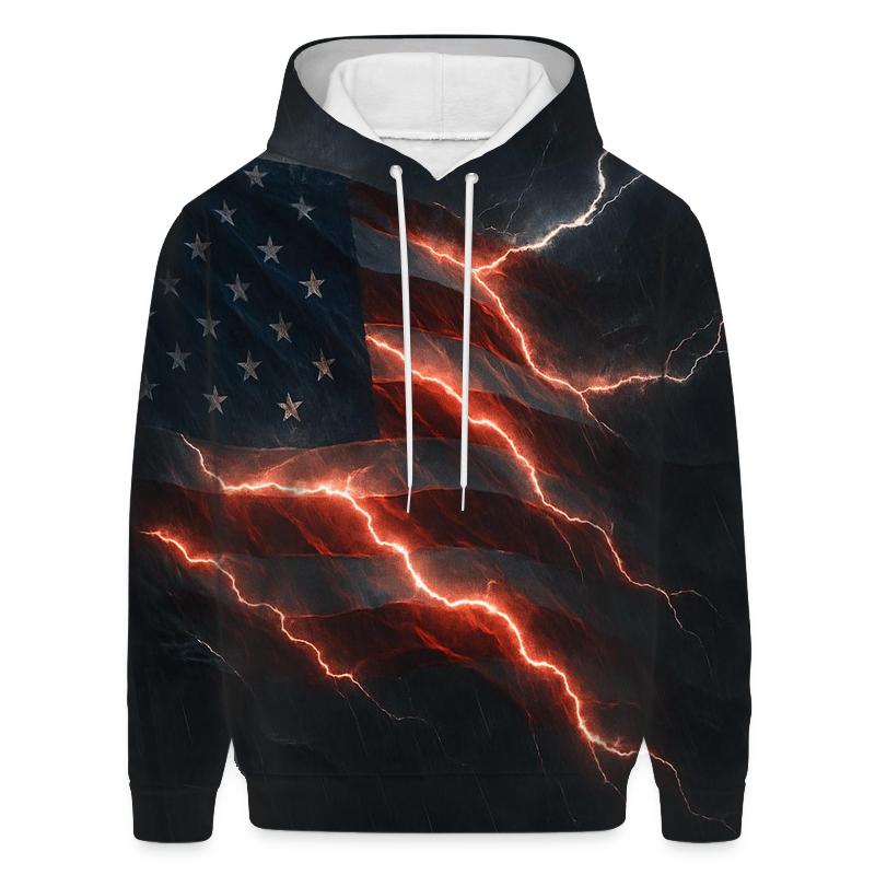 Stormbreaker Flag Surge graphic hoodies