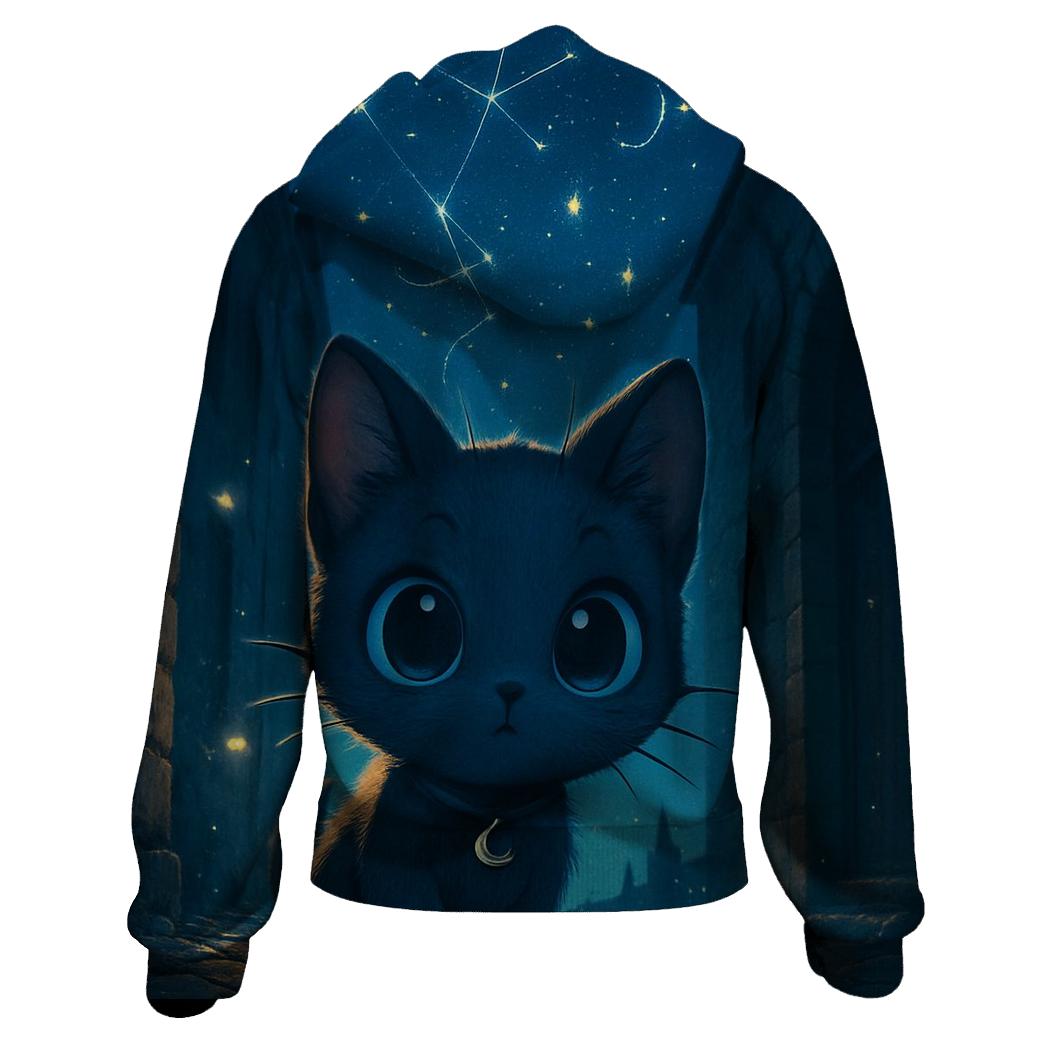 Starry-Eyed Alley Explorer graphic hoodies