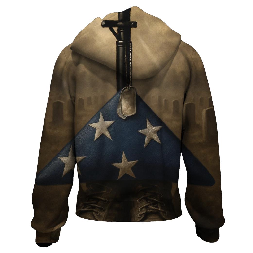 Folded Honor Still Life printed hoodies