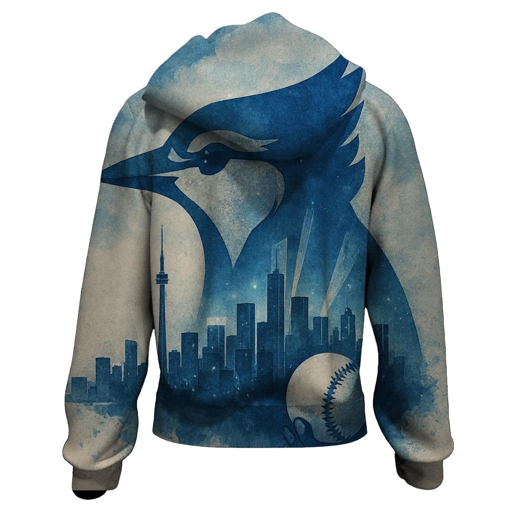 Skyline Blue Jays Batter Fusion hoodies fashion
