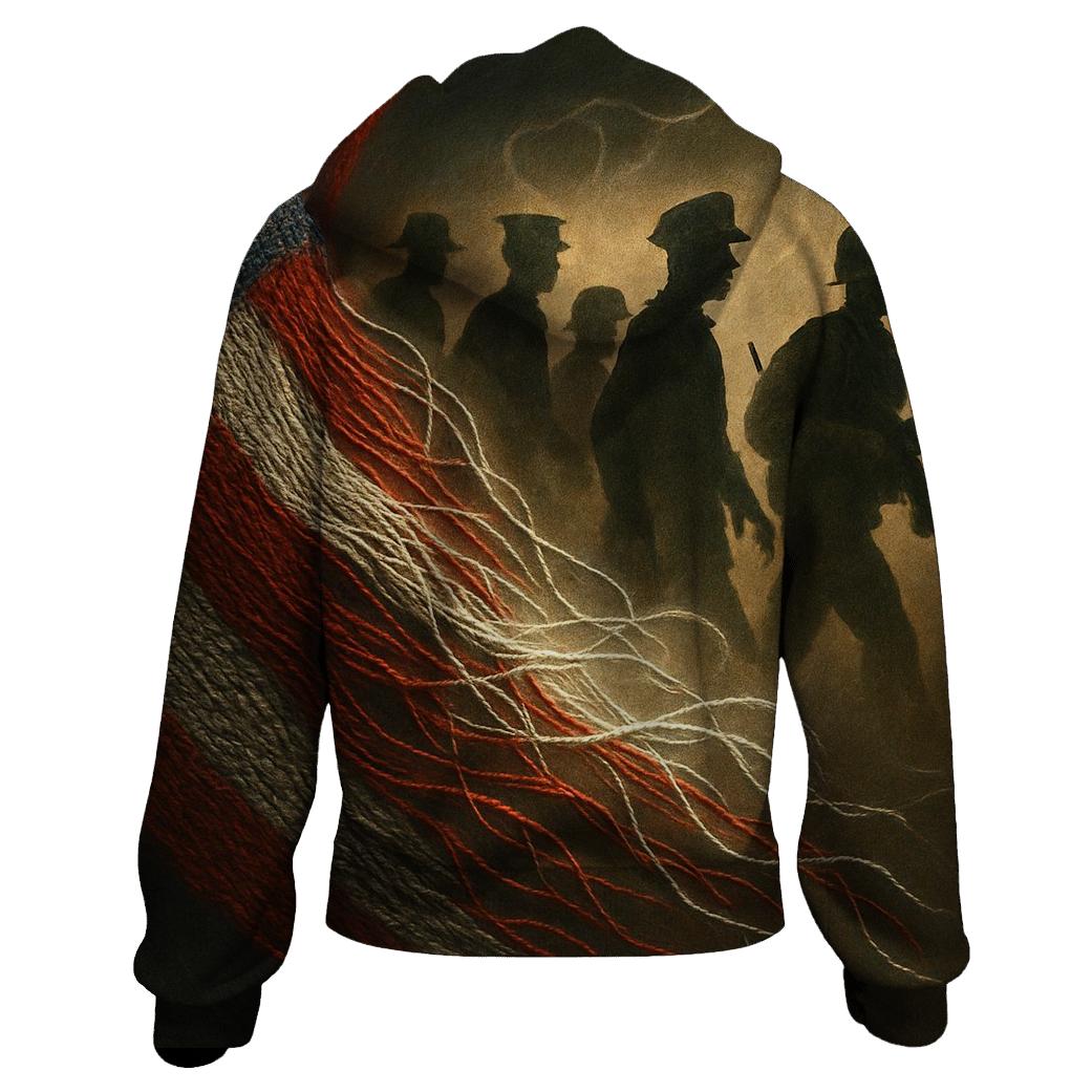 Threads Of Service zip-up hoodies