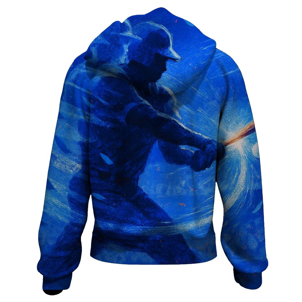 Arc Of The Blue Jays Swing pullover hoodies