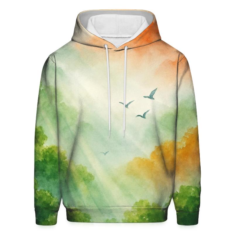 Verdant Flag Forest hoodie trends