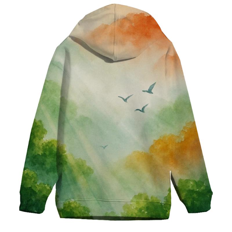 Verdant Flag Forest hoodie trends