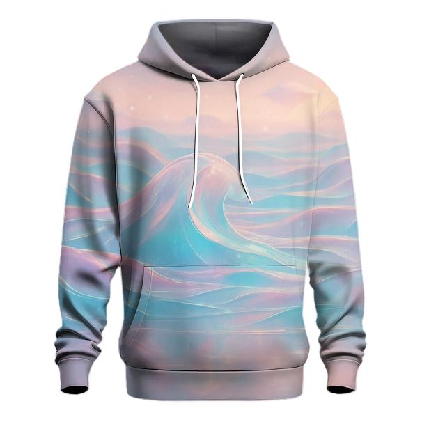 Aurora Liquid Terrain premium hoodies