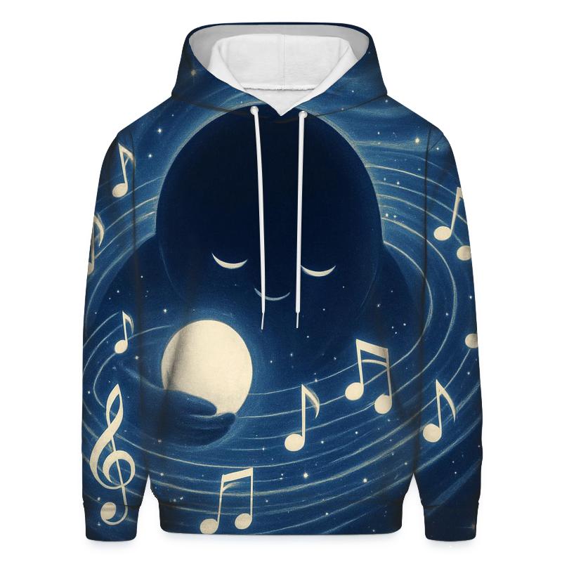 Black Hole Lullaby zip-up hoodies