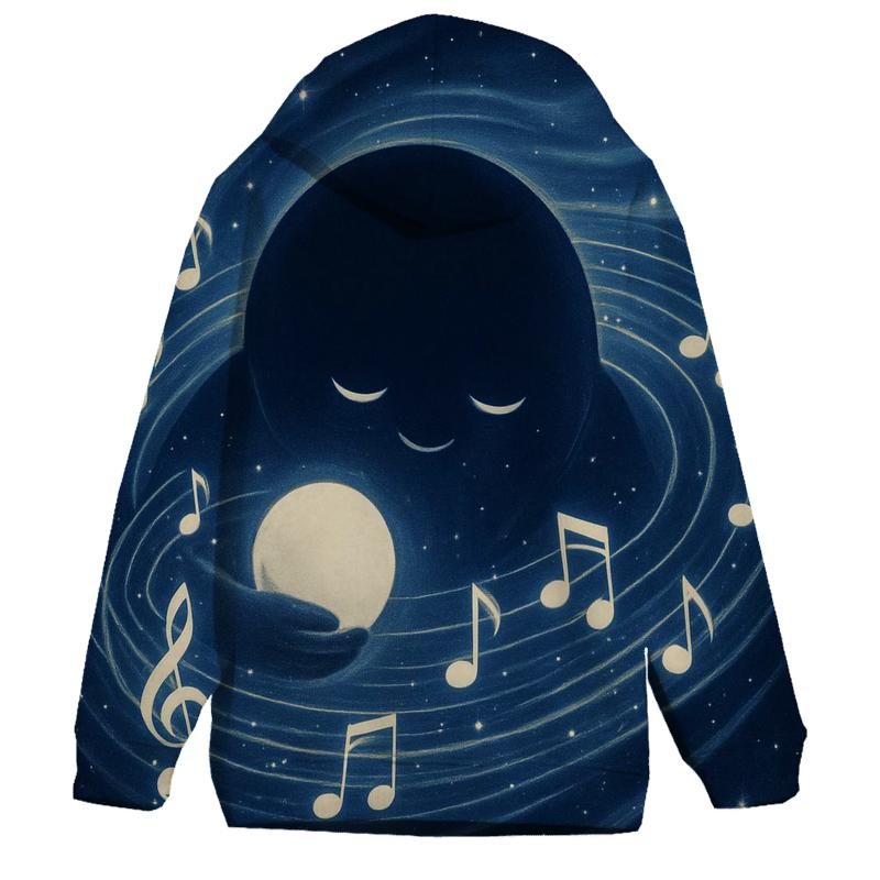 Black Hole Lullaby zip-up hoodies