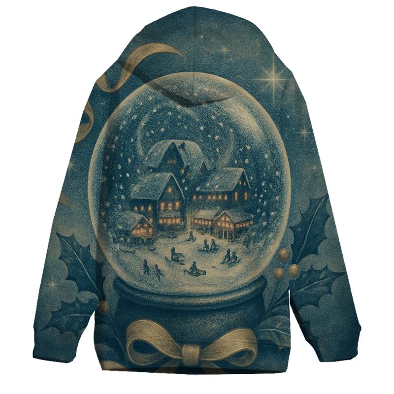 Snow Globe Cityscape hoodies fashion