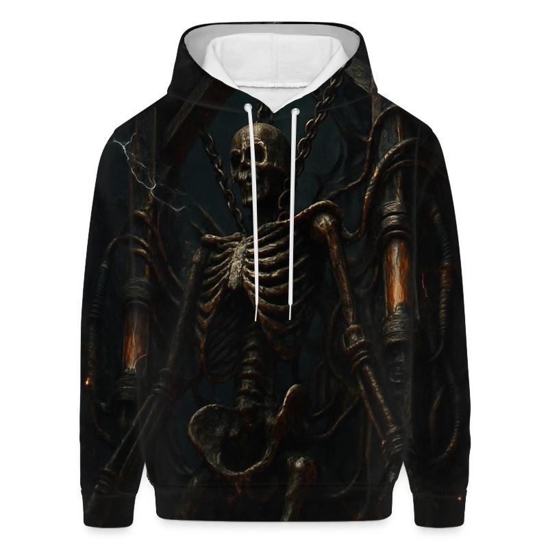 Gallows Mechanique embroidered hoodies