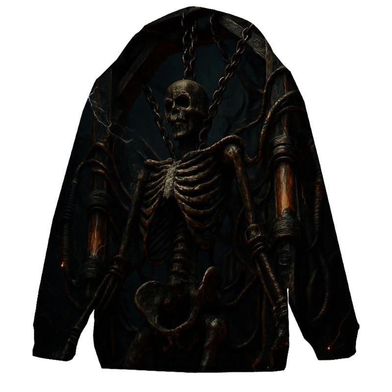 Gallows Mechanique embroidered hoodies