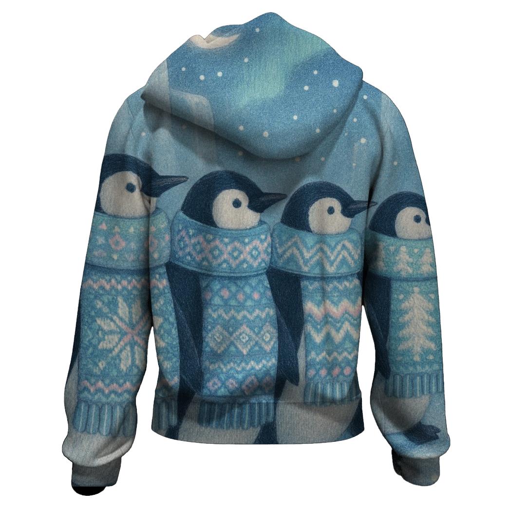 Penguin Scarf Parade pullover hoodies