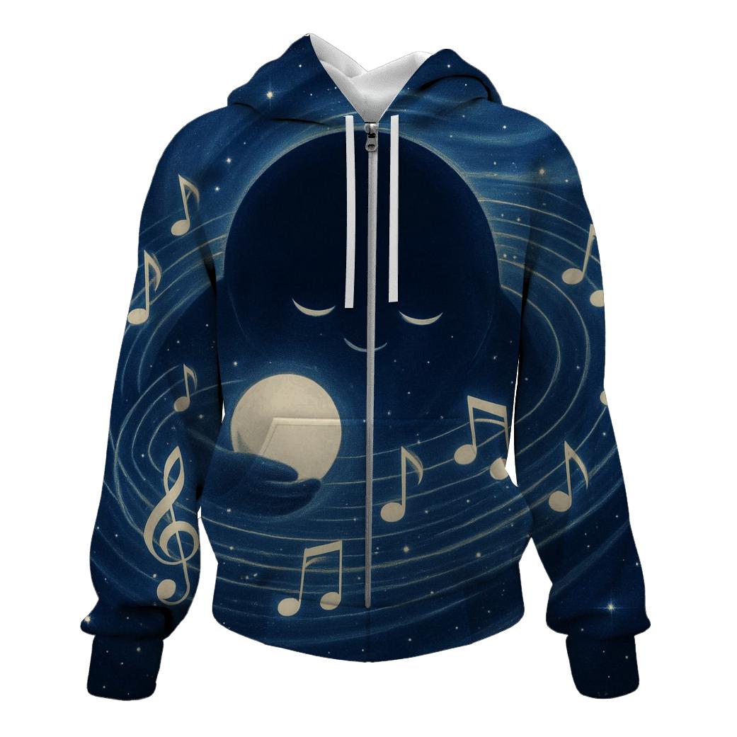 Black Hole Lullaby premium hoodies