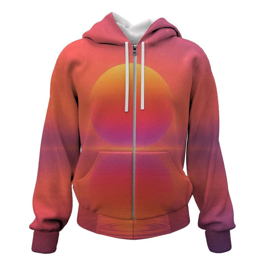 Orb Of Solstice printed hoodies