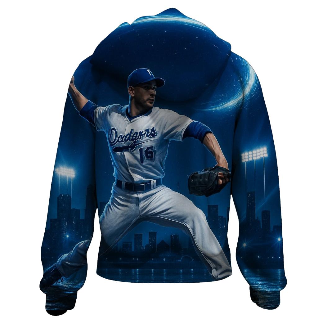 Midnight Pitch Surge embroidered hoodies