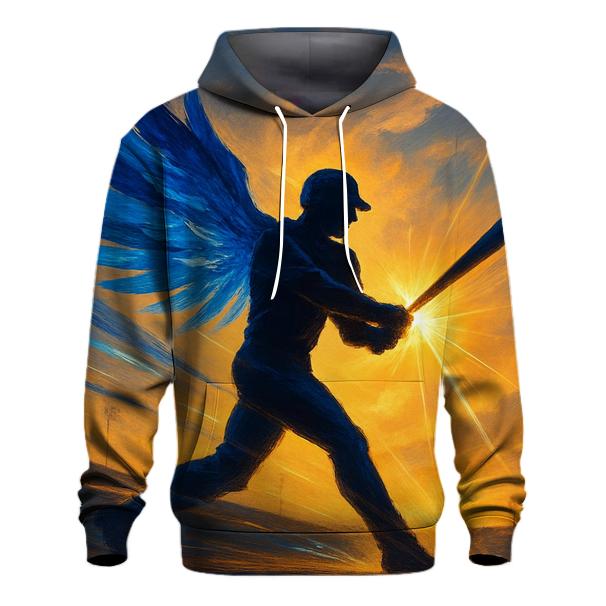 Winged Victory Swing printed hoodies