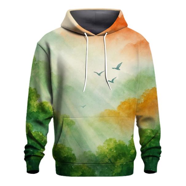 Verdant Flag Forest hoodie styles