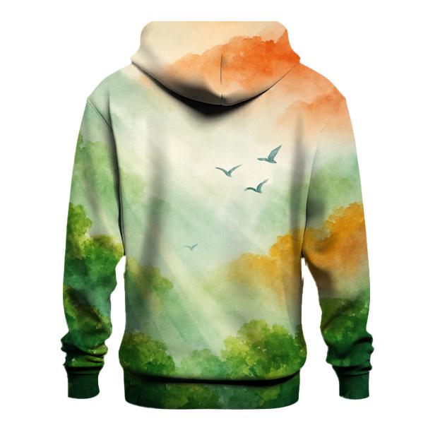 Verdant Flag Forest hoodie styles