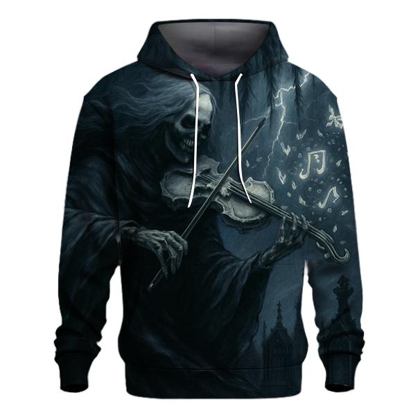 Ivory Nocturne printed hoodies