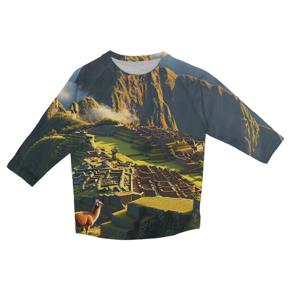 Machu Picchu - Cusco personalized 3/4 sleeve tees