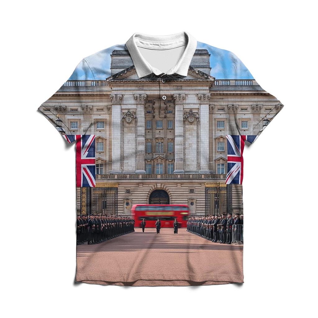 Buckingham Palace - London embroidered polo tops