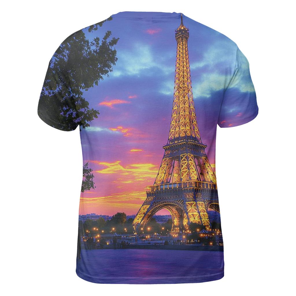Eiffel Tower - Paris custom all-over print shirts