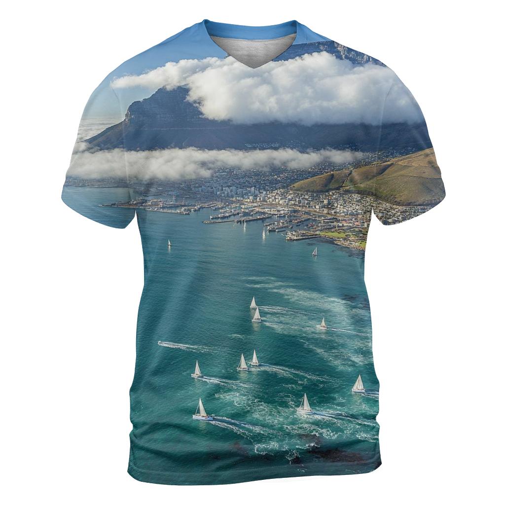 Table Mountain - Cape Town personalized full print shirts