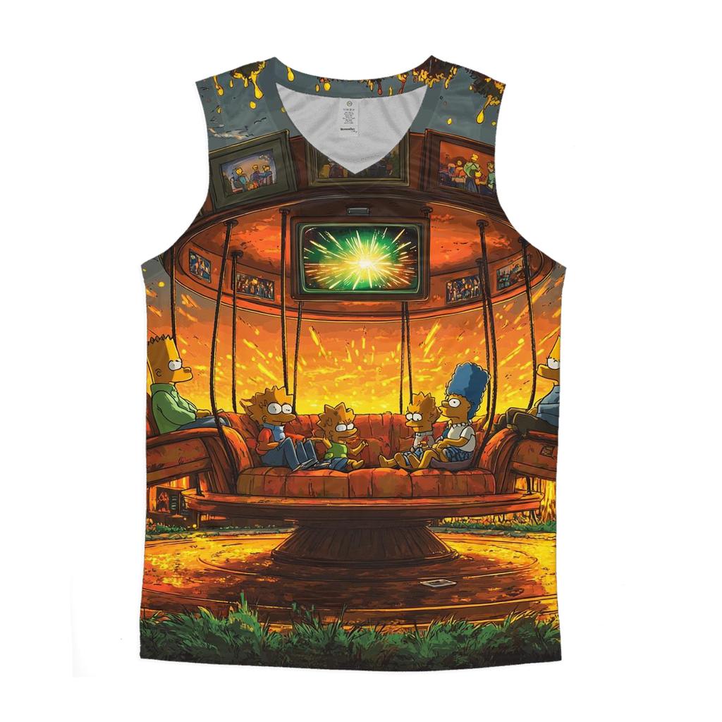 Couch Gag Carousel designer workout tanks