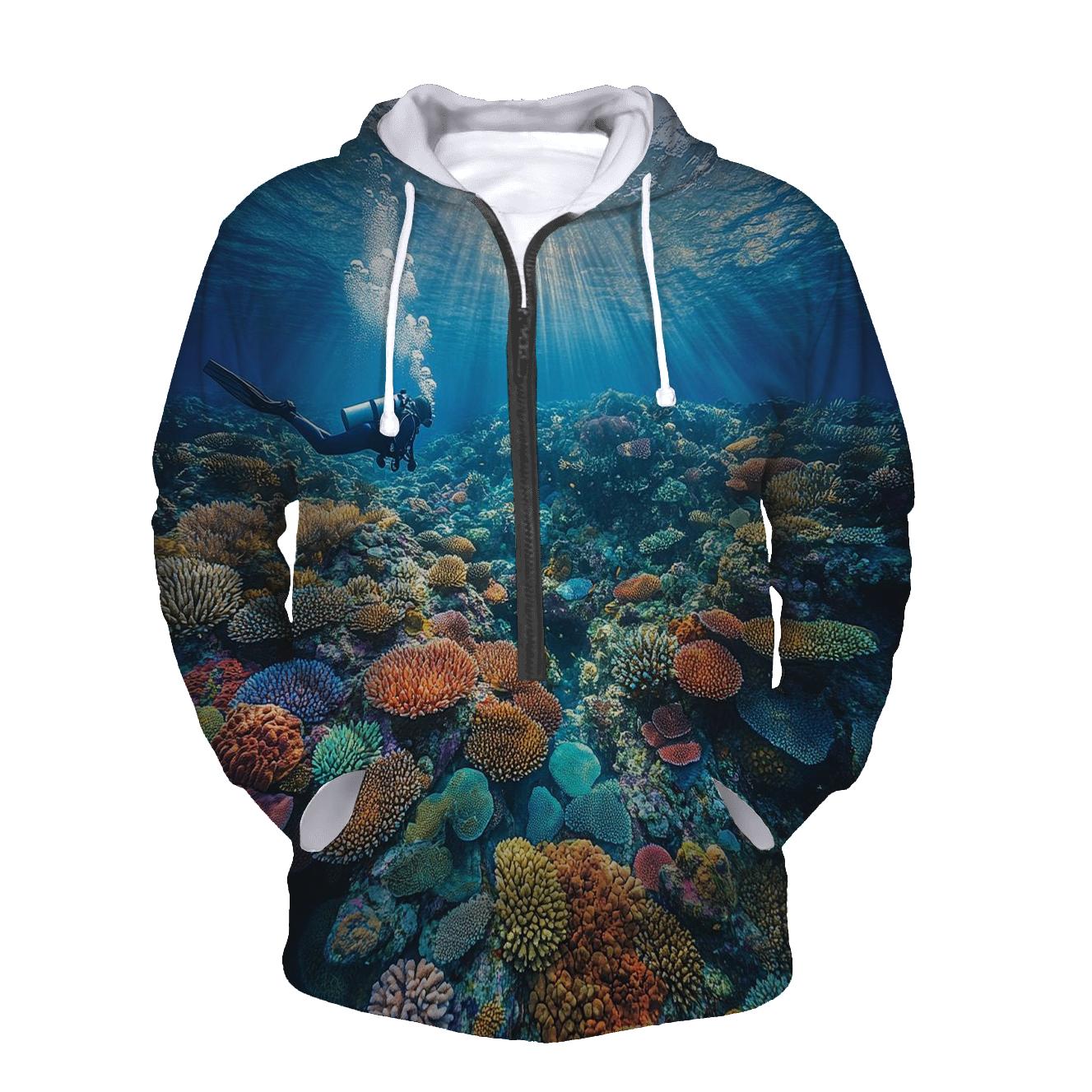 Great Barrier Reef - Queensland designer hoodies