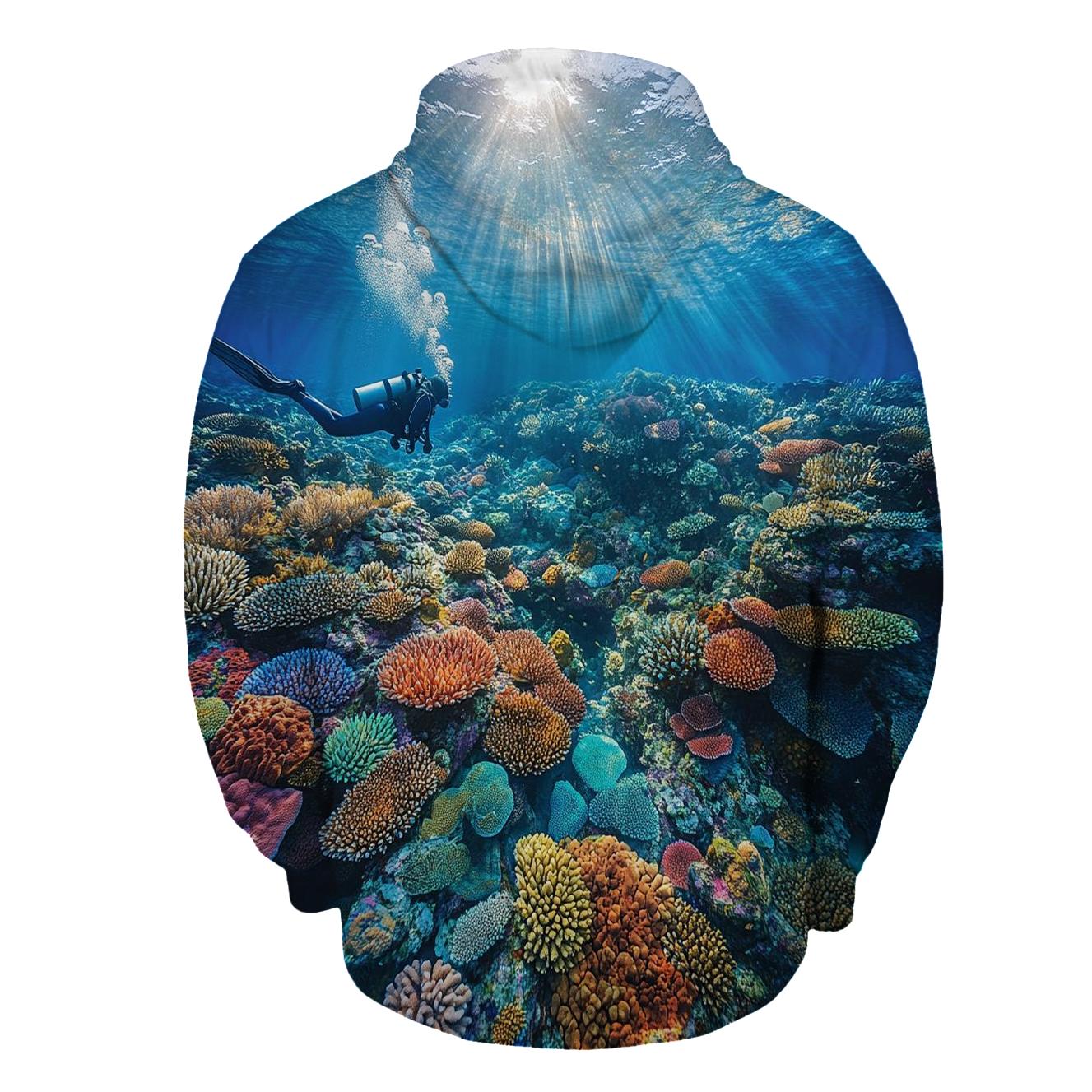 Great Barrier Reef - Queensland designer hoodies