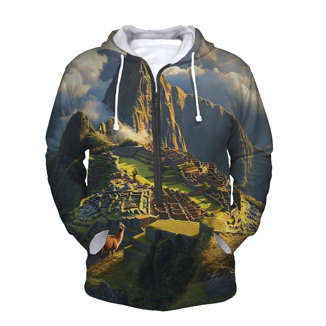 Machu Picchu - Cusco embroidered hoodies