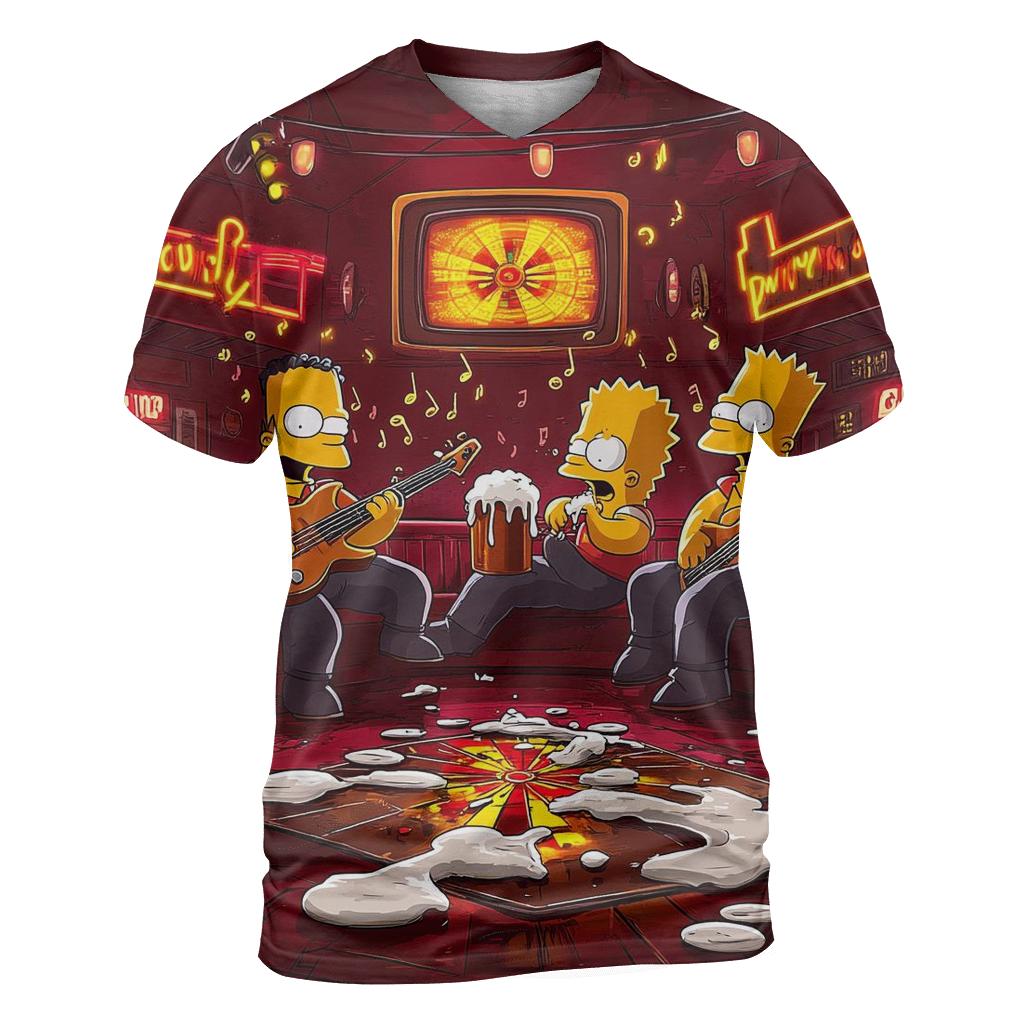 Moes Midnight Music Mayhem statement graphic shirts