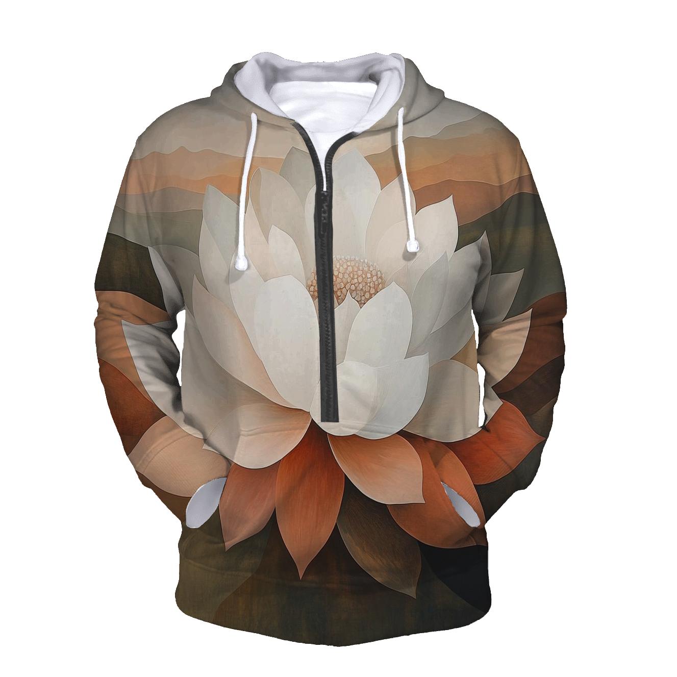 Georgia OKeeffe Inspired Desert Flowers hoodies fashion