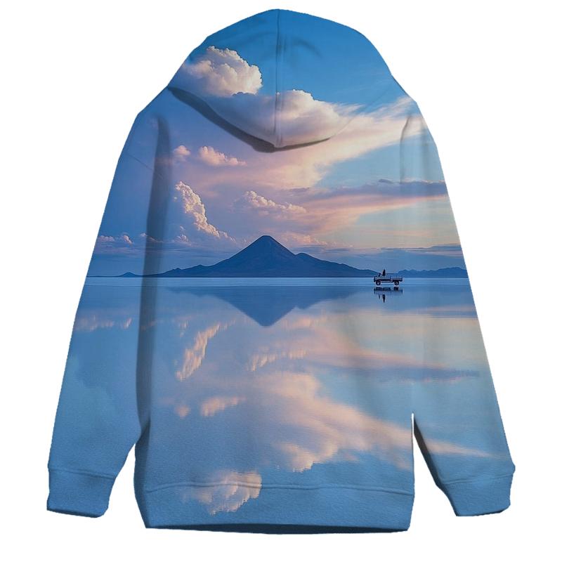 Salar De Uyuni - Bolivia premium hoodies